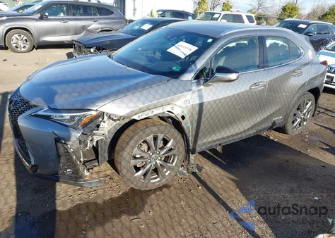 2021 Lexus Ux 250H F Sport из США, поврежденный, VIN JTHR9JBH0M2041050
